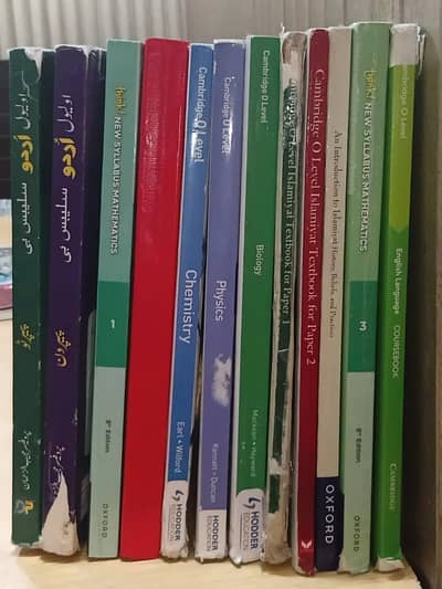 Olevels all book as Set for sale latest books also most ms notes