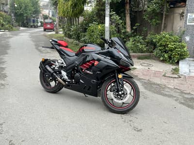 Slightly used 250cc 250km used