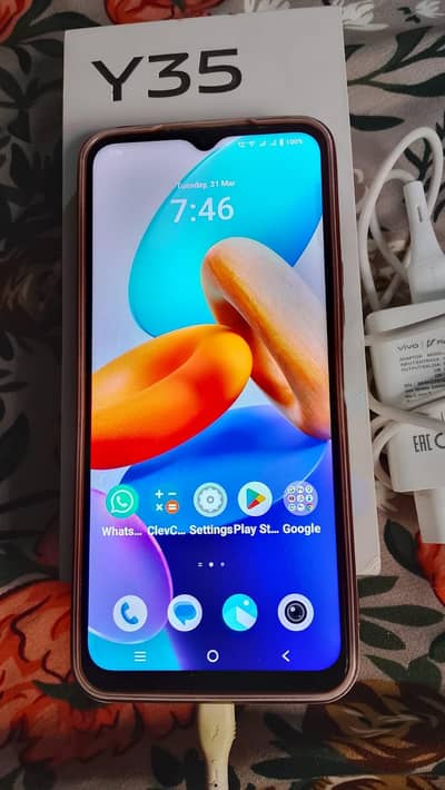 VIVO Y35 8+8=128 FULL BOX