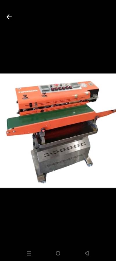 Industrial Packing Machines Set – Vacuum - Pedal - Band Sealer