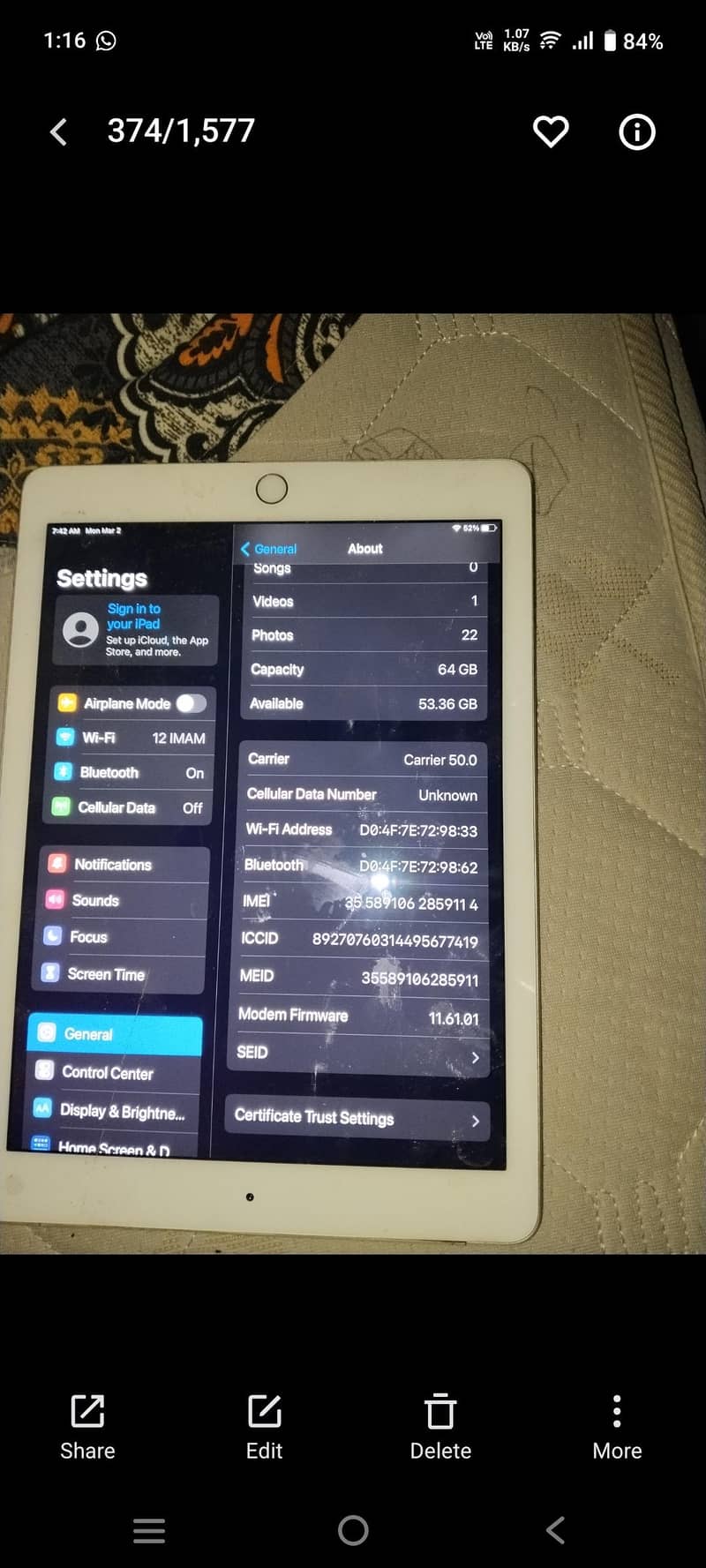 ippad tablets , good condition 0