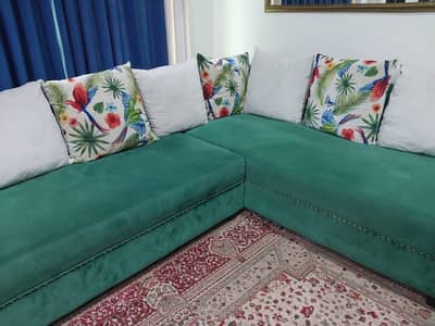 7 Seater L Shape Sofa