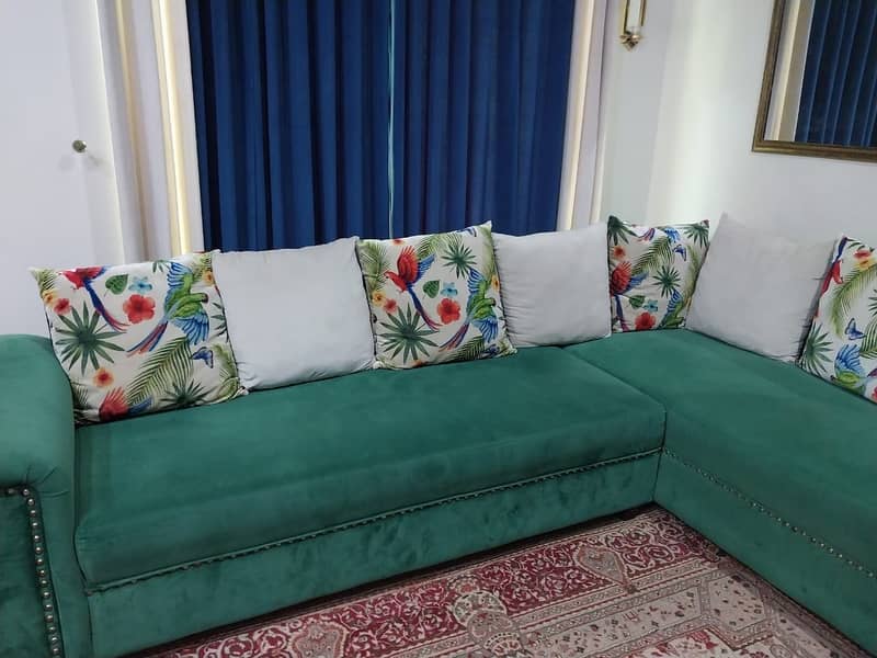 7 Seater L Shape Sofa 4