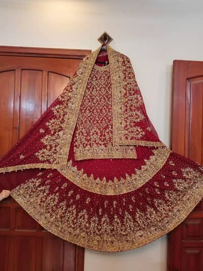 Barat and Valima Bridal Dress Unused almost medium size