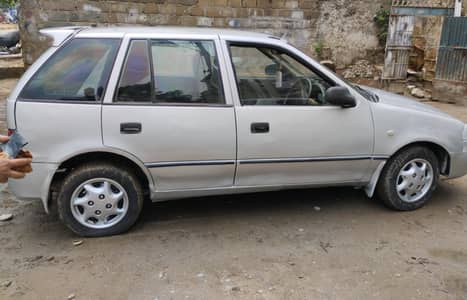 Suzuki Cultus 2000 silver colour LPG new tyres