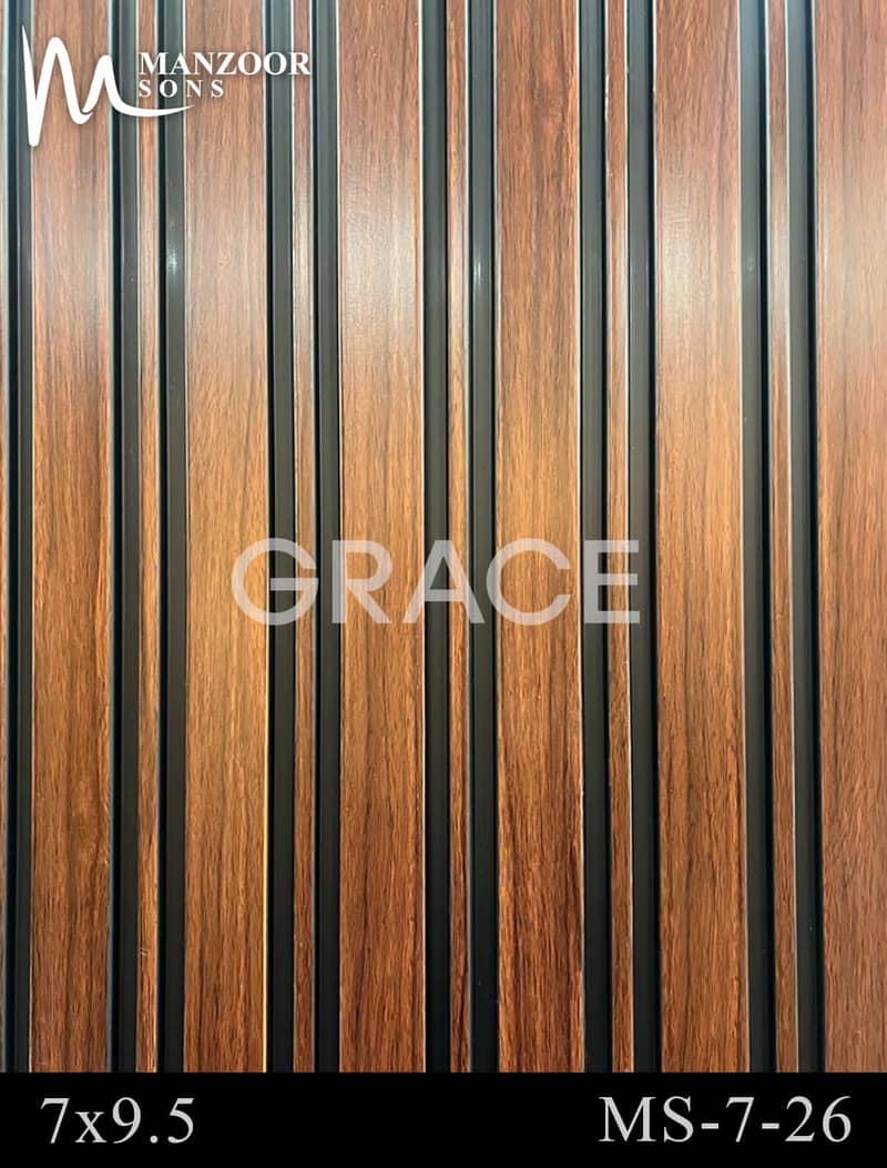 PVC wall panel-marble sheet-Wpc panel-Fluted wall panel-Solid panel 6