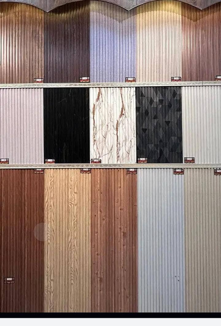 PVC wall panel-marble sheet-Wpc panel-Fluted wall panel-Solid panel 9