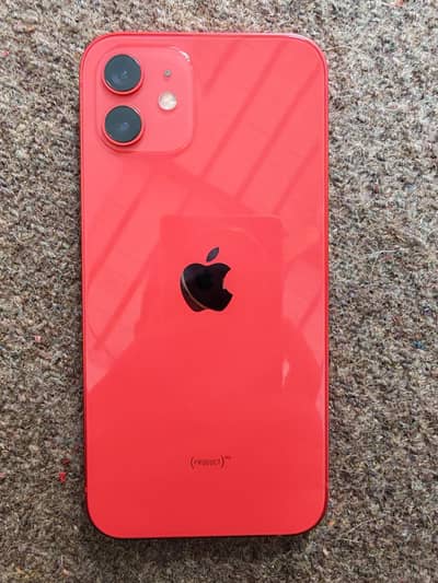 Iphone 12 product Red. PTA approved 128GB