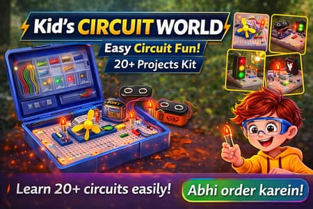 Educational Electronics Kit for Kids | 20+ Circuit Projects | STEM To