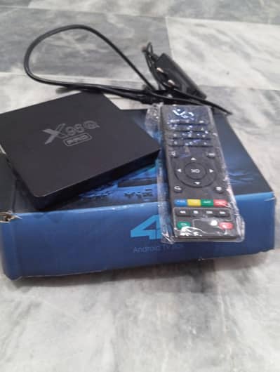 X96Q Tv Box 8/128gb fully new box