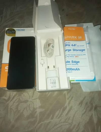 TECNO SPARK GO 2024 WITH ALL ACCESORIES