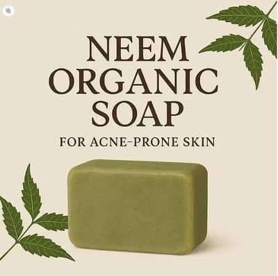 Aleeha Neem Organic Soap – For Acne-Prone Skin