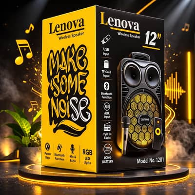 Lenova 12" Portable Speaker