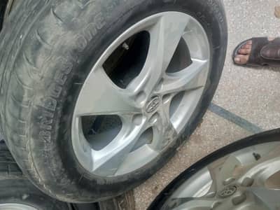 17 inches Toyota CHR tyres and rims