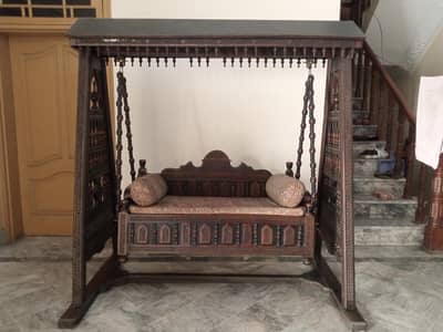 wooden indoor sofa swing ( jhoola)