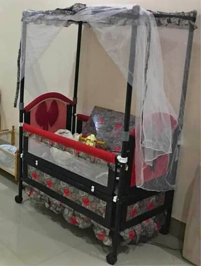 Baby Cradle With Walker