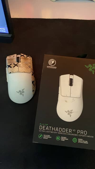 RAZER Deathadder v3 PRO with HYPERDONGLE 8KHZ