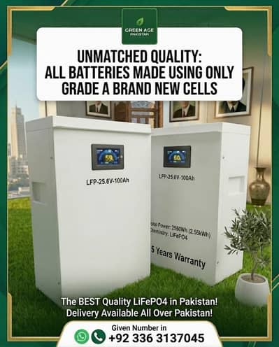 12.8V 25.6V 51.2V 100ah and 314ah LiFePO4 5 years warranty grade A