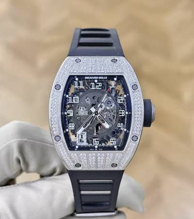Richard Mille RM 010 White Gold with Diamonds