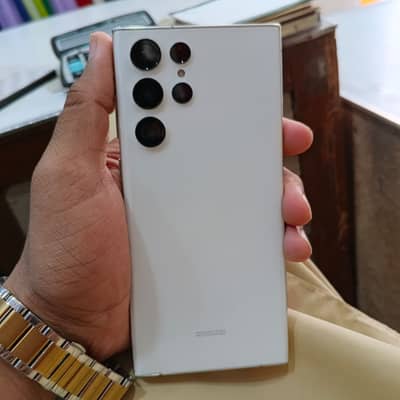 Samsung Mobile S22 Ultra White Colour 12/512