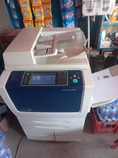 xerox 5855 double scanner