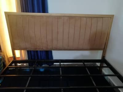 *TITLE : Velvet Double Bed | Modern Design| BED SET | IRON BED*