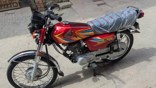 Honda CG125 new condition all ok biometric available? no any fault