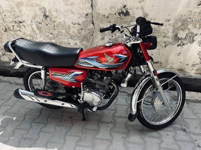 Honda cg 125 2024 model total genuine
