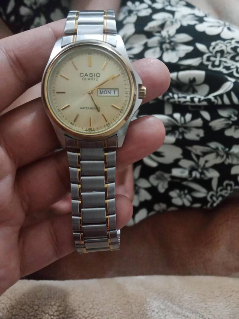 Casio watch 1