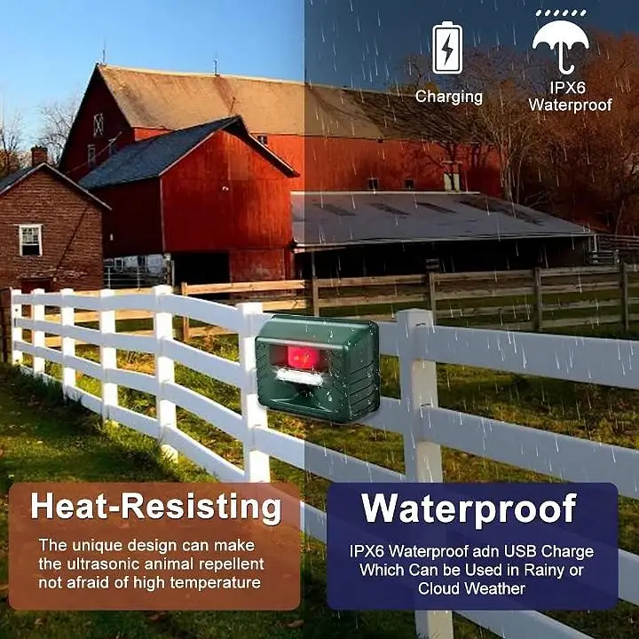 ultrasonic Animal Repeller powerful waterproof — photo 6