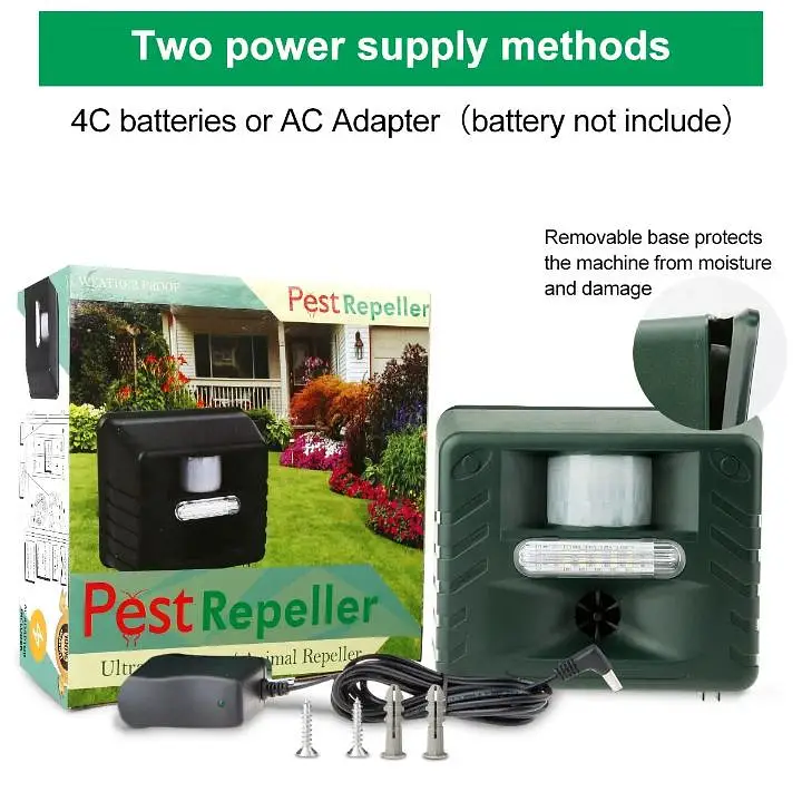 ultrasonic Animal Repeller powerful waterproof — photo 8