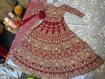 Zari ka ghar Branded Bridal dress Langha & coli New