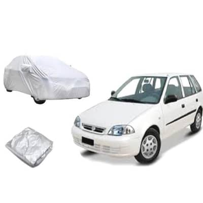 CAR TOP COVER SUZUKI CULTUS OLD MODEL 100% WATERPROOF & DUST PROOF