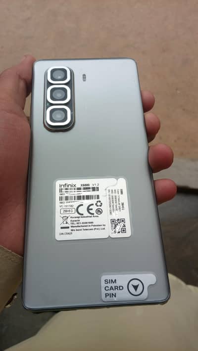 Infinix hot 50 pro plus 16gb(8+8)256gb 10by10 condition under worrenty