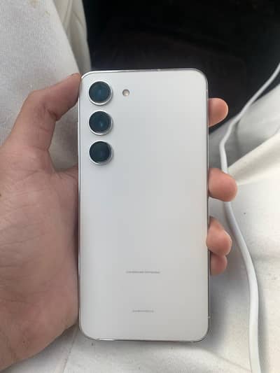 Samsung S23 White Colour
