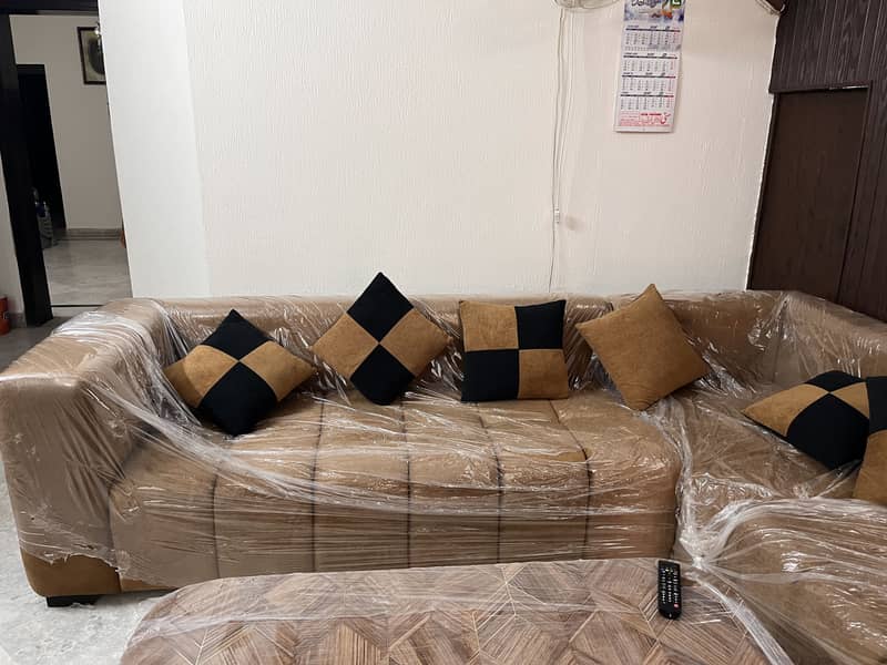L shaped sofa 6