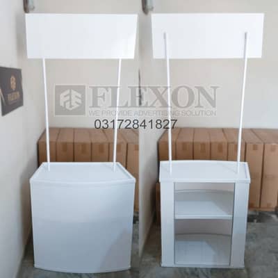 X Standees, X Stand, Roll-up, China Kiosk, Promotion table, Printing