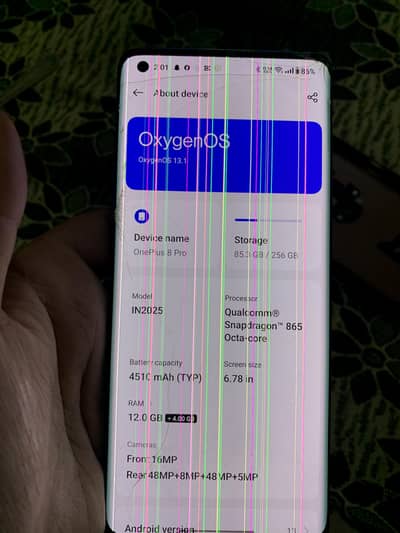 one + 8pro 10/6 condition