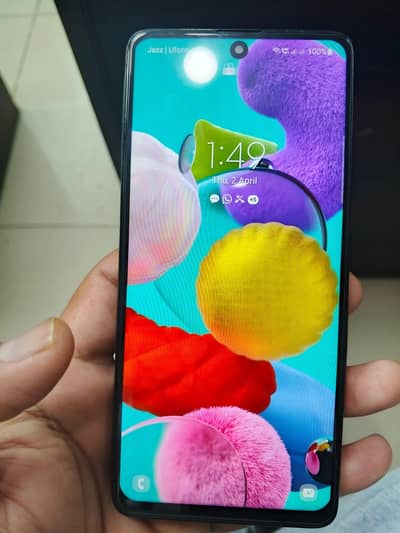 samsung A51 6gb 128gb  10/7  condition  no box no charger