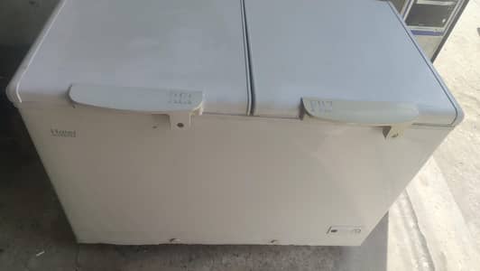 Haier double door D freezer