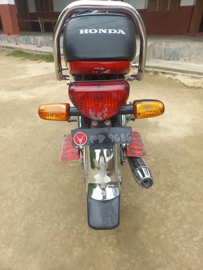 Honda 70cc 2024 model Swabi registered