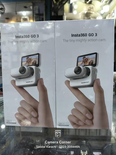 Insta360 GO3. box pack Tinny Action Cam