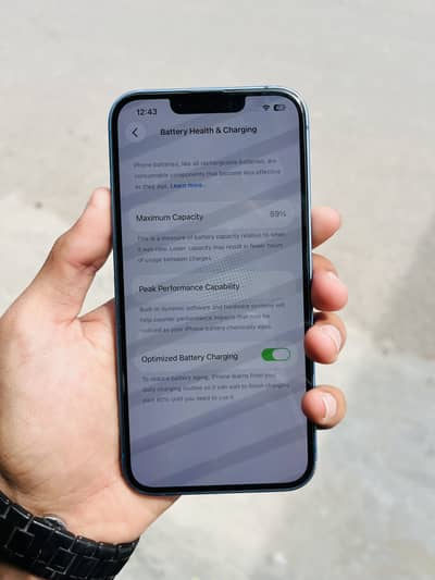 I phone 13 pta approved 256Gb with box