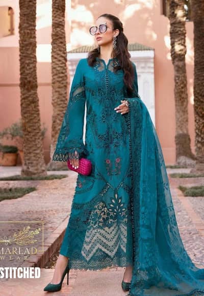 Maria B luxury lawn  francy