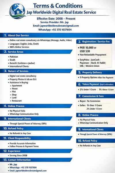 Direct Deal o Commission No Estate No Middle Man Required