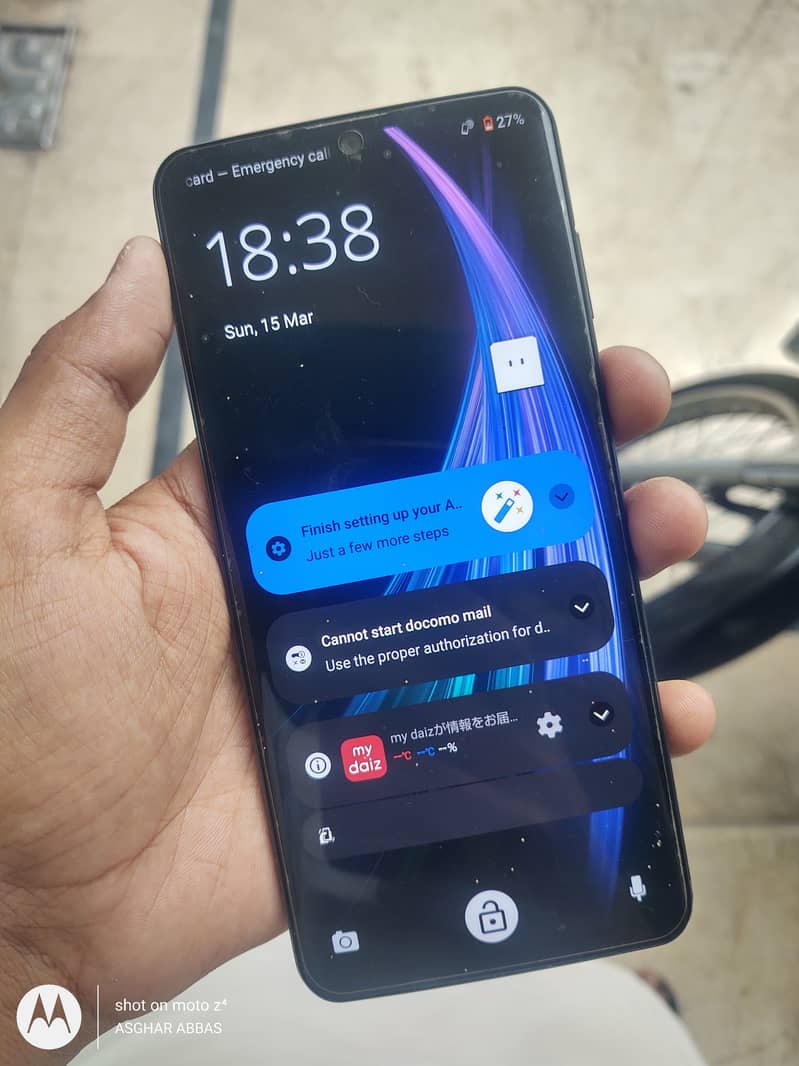 Model: AQUOS ZERO 2 1