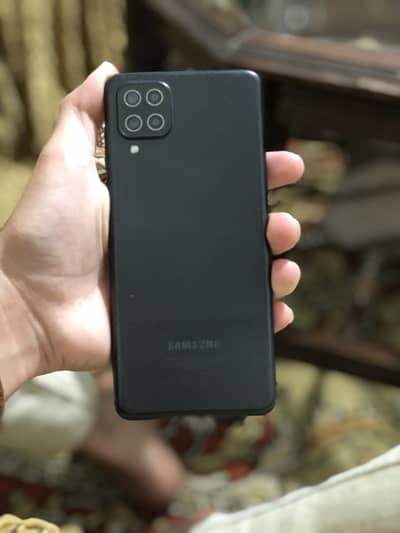 Sumsung a12 with box pta