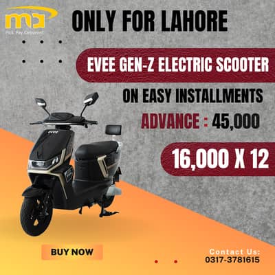 Evee GEN-Z Electric Scooter On Installments