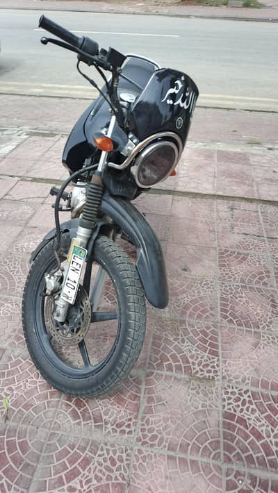 YBR yamha 2018 model bilkul ok