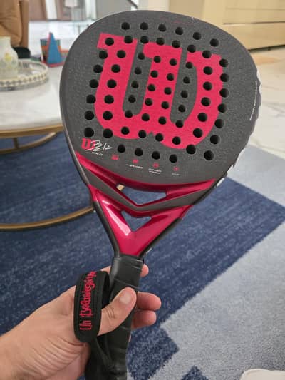 wilsom Bela v3 pro 24k carbon padel racket